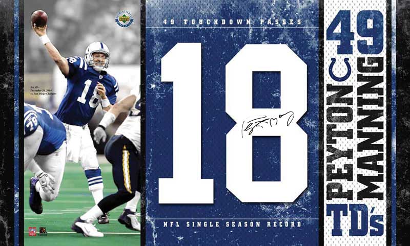 Peyton Manning Autographed Memorabilia
