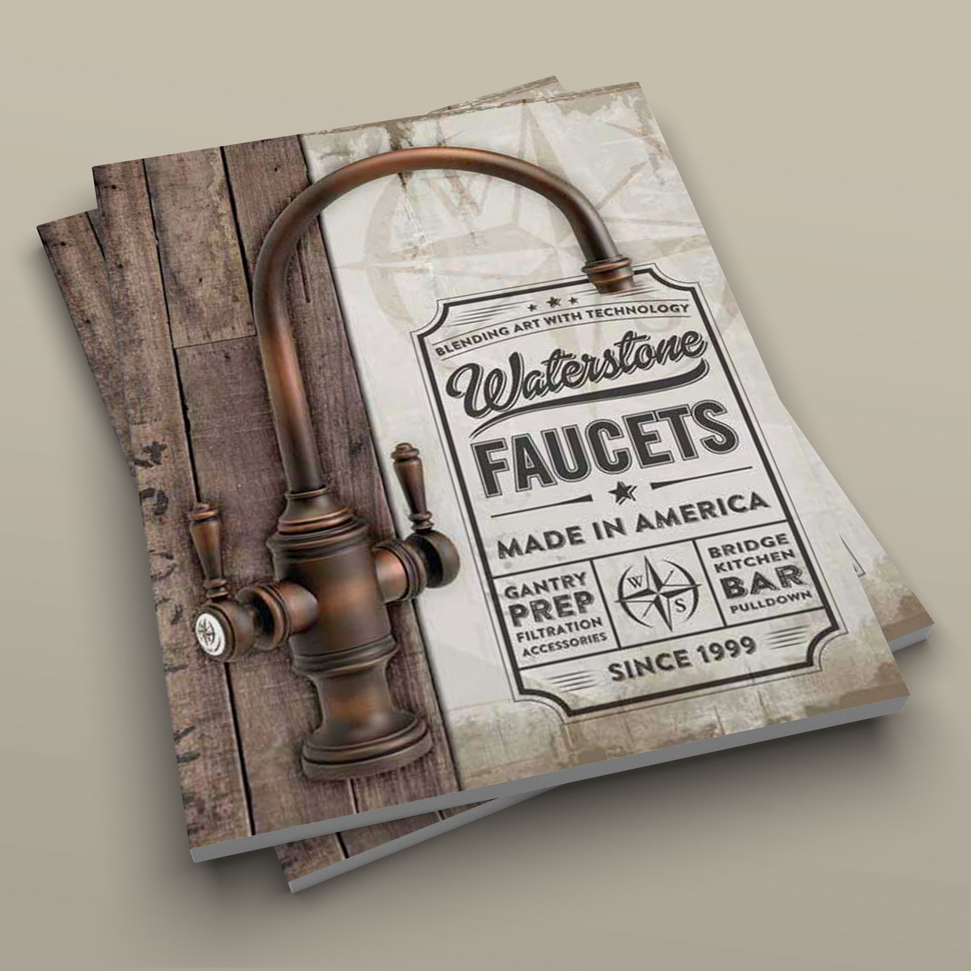 Waterstone Faucets pocket folder
