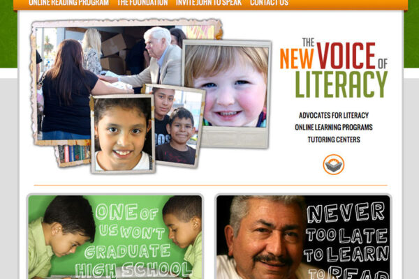 John Corcoran Foundation Website Design