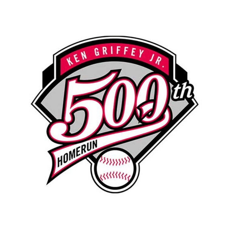 Ken Griffey Jr. 500th Home Run Logo