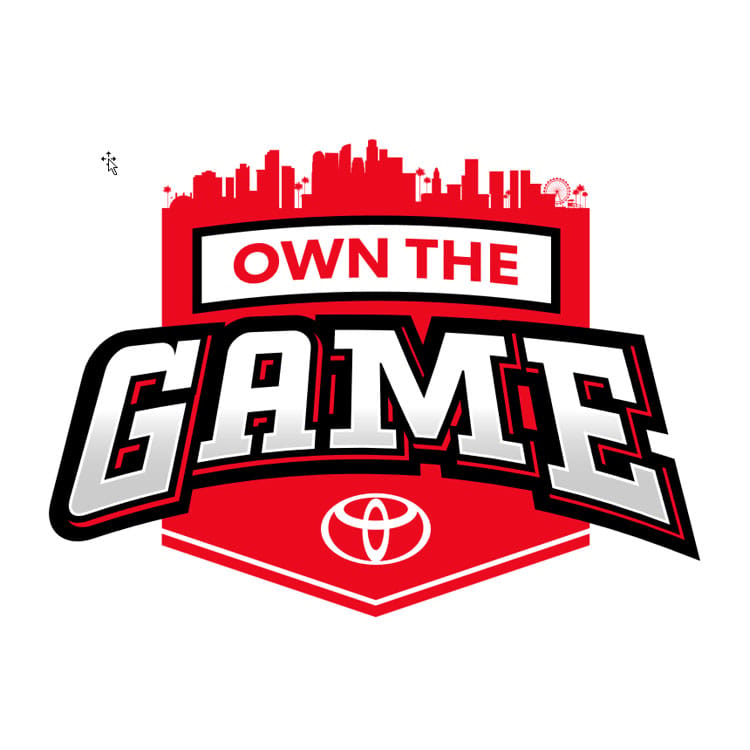 Toyota Own the Game Logo