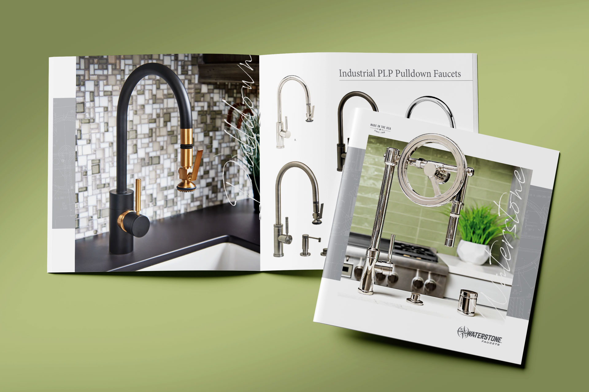 Waterstone Faucets 9x9 product brochure
