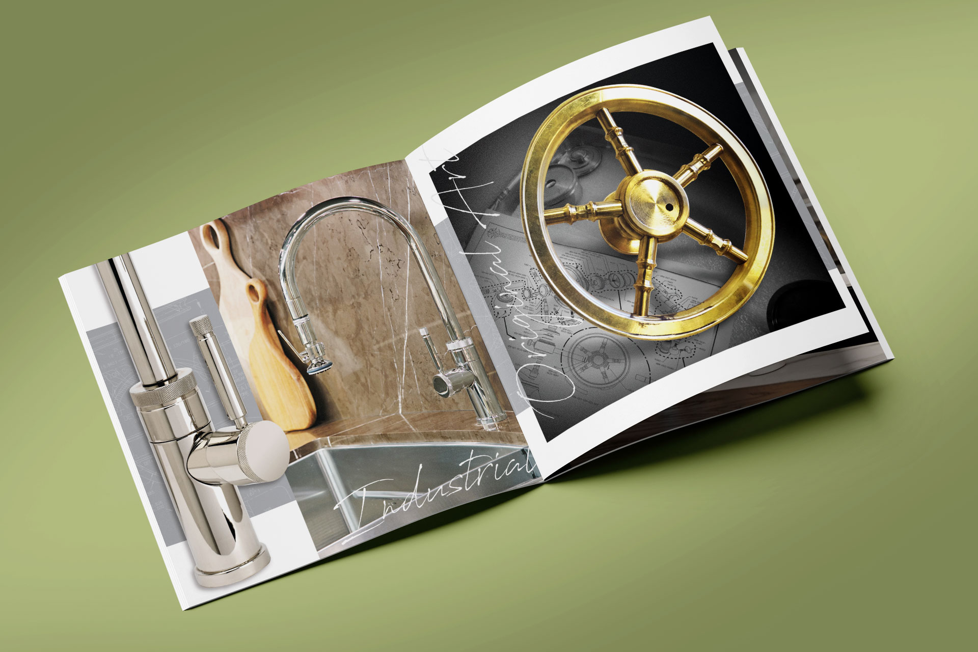 Waterstone Faucets 9x9 product brochure